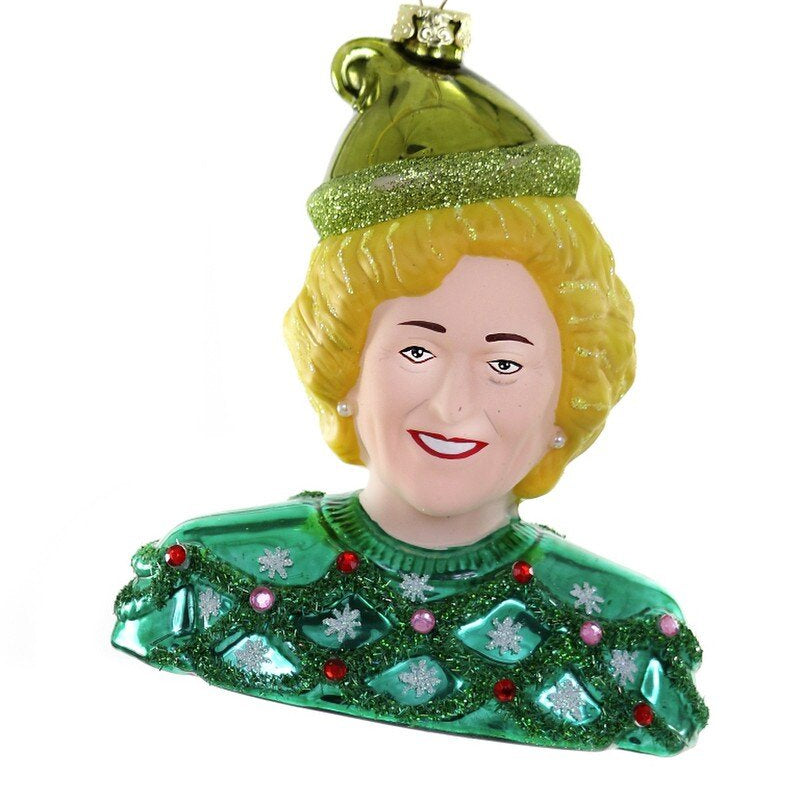 May Your Christmas Be Golden Ornament - Joy