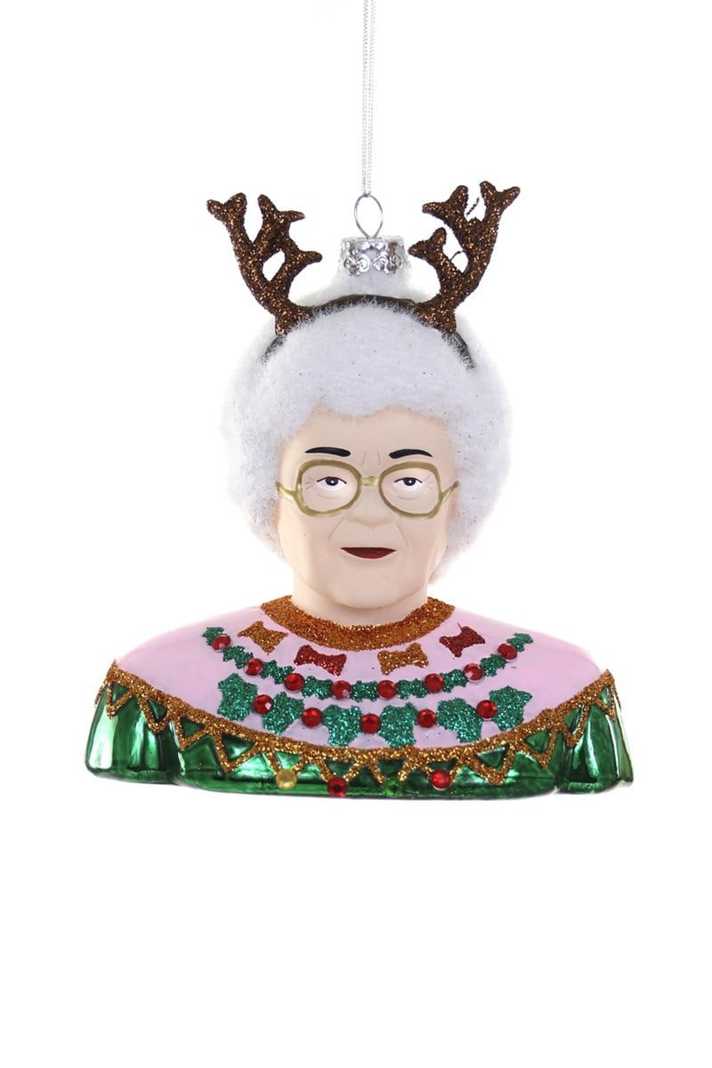 May Your Christmas Be Golden Ornament - Joy
