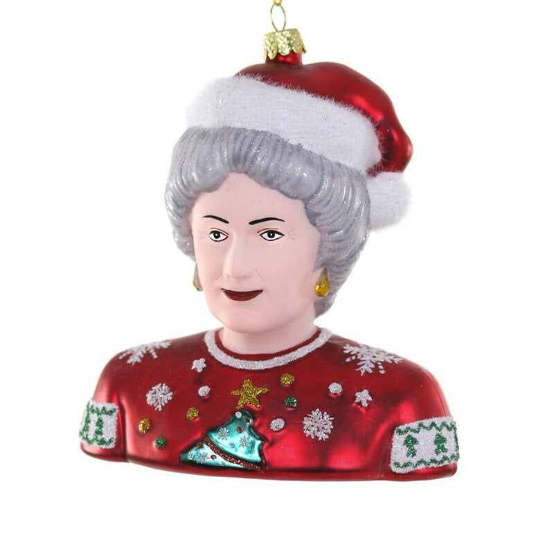 May Your Christmas Be Golden Ornament - Joy