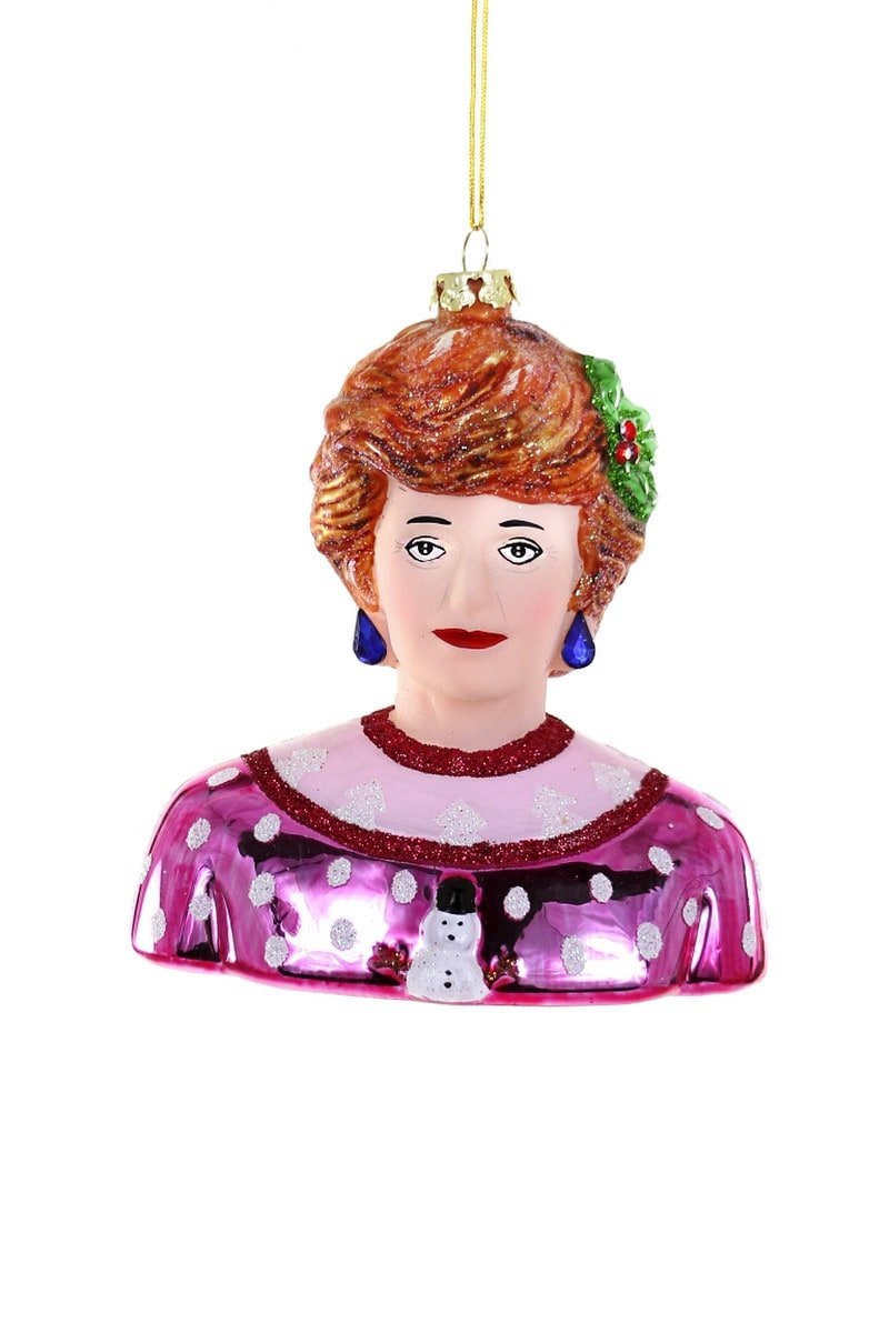 May Your Christmas Be Golden Ornament - Joy