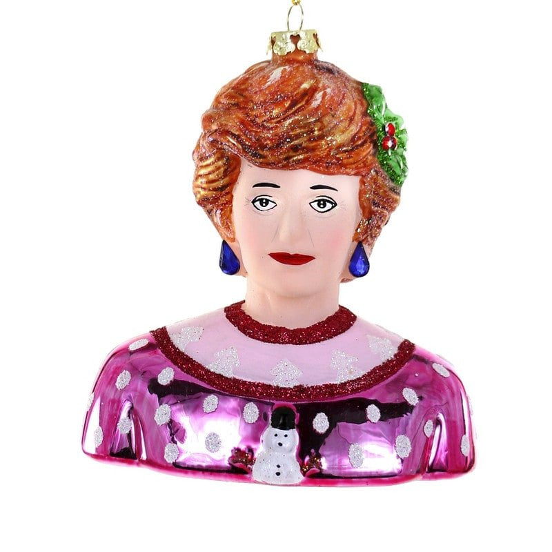 May Your Christmas Be Golden Ornament - Joy