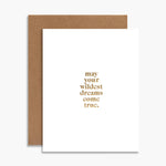 May Your Wildest Dreams Come True Card - Joy Gift Shoppe