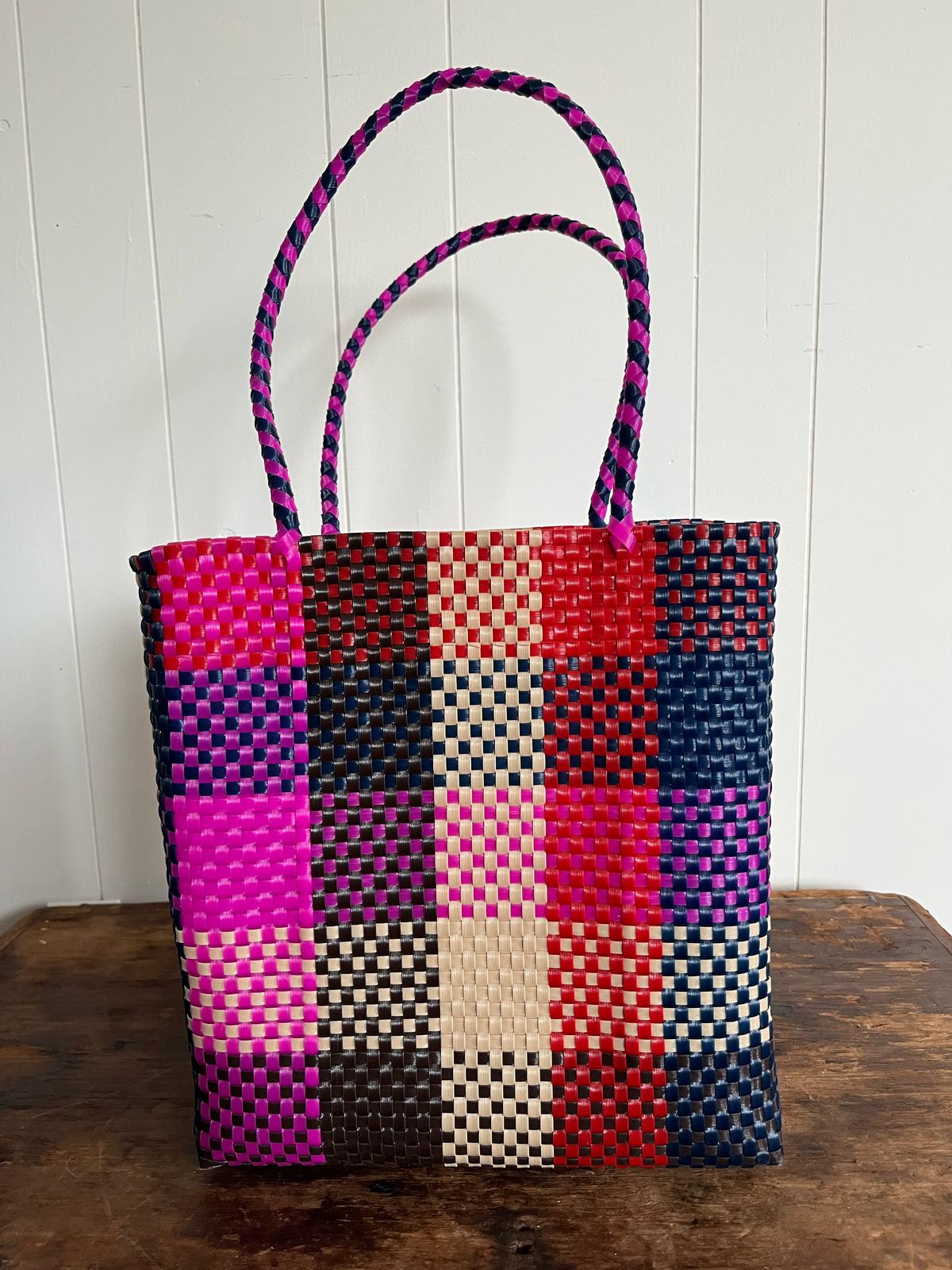 Medium Cintilla Bag - Plaid Multicolor - Joy