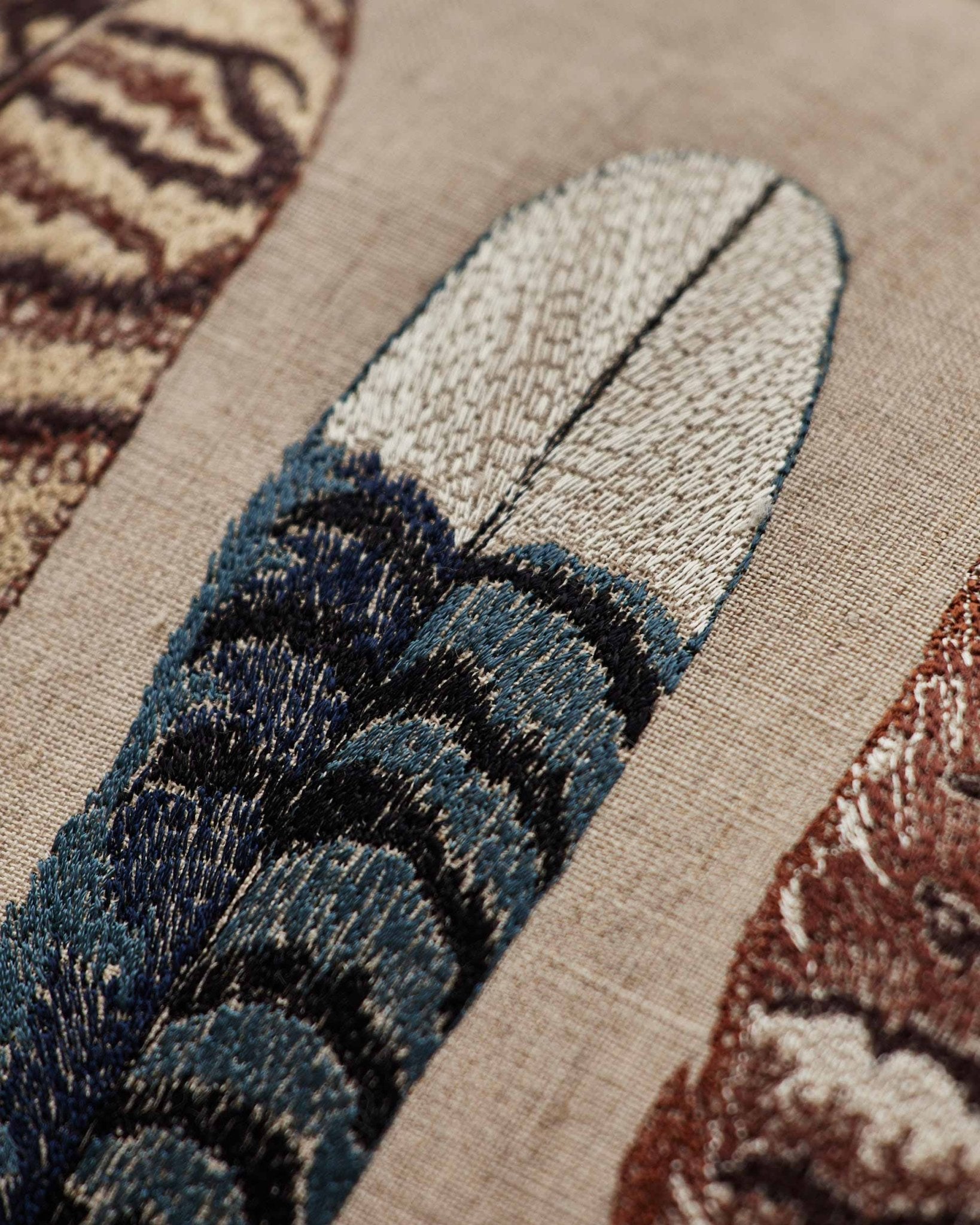 Medium Feathers Pillow - Joy