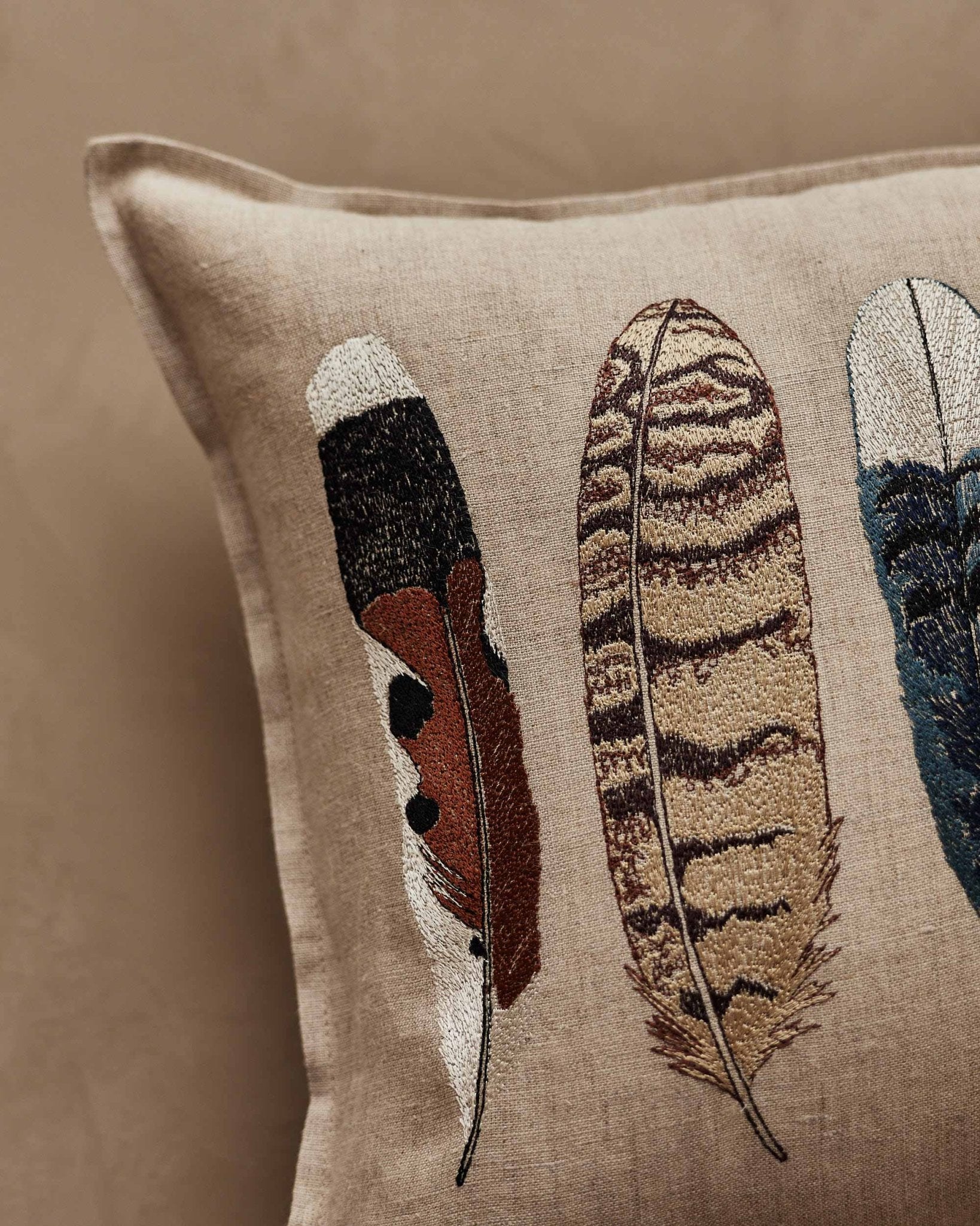Medium Feathers Pillow - Joy