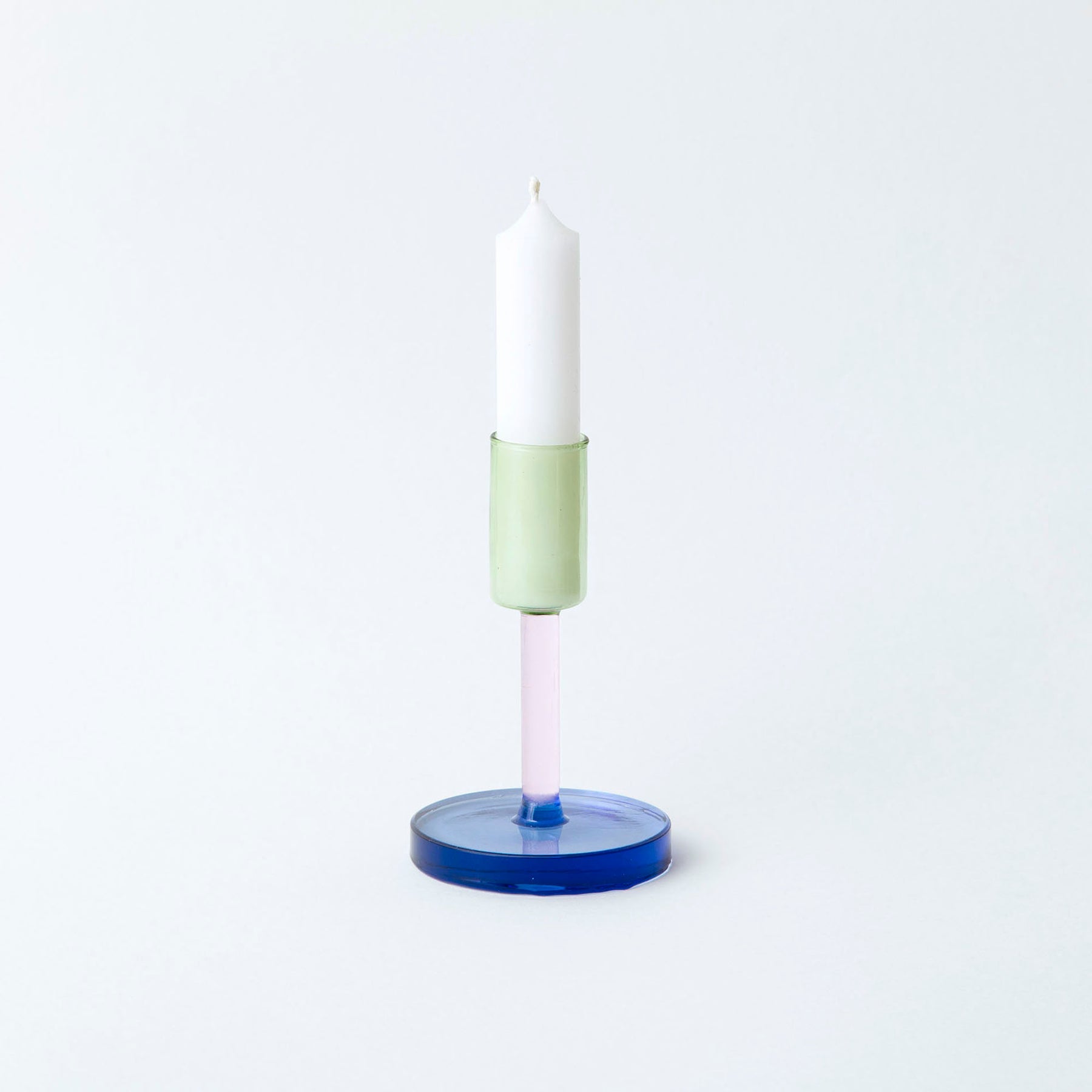 Medium Glass Candle Holder - Joy Gift Shoppe