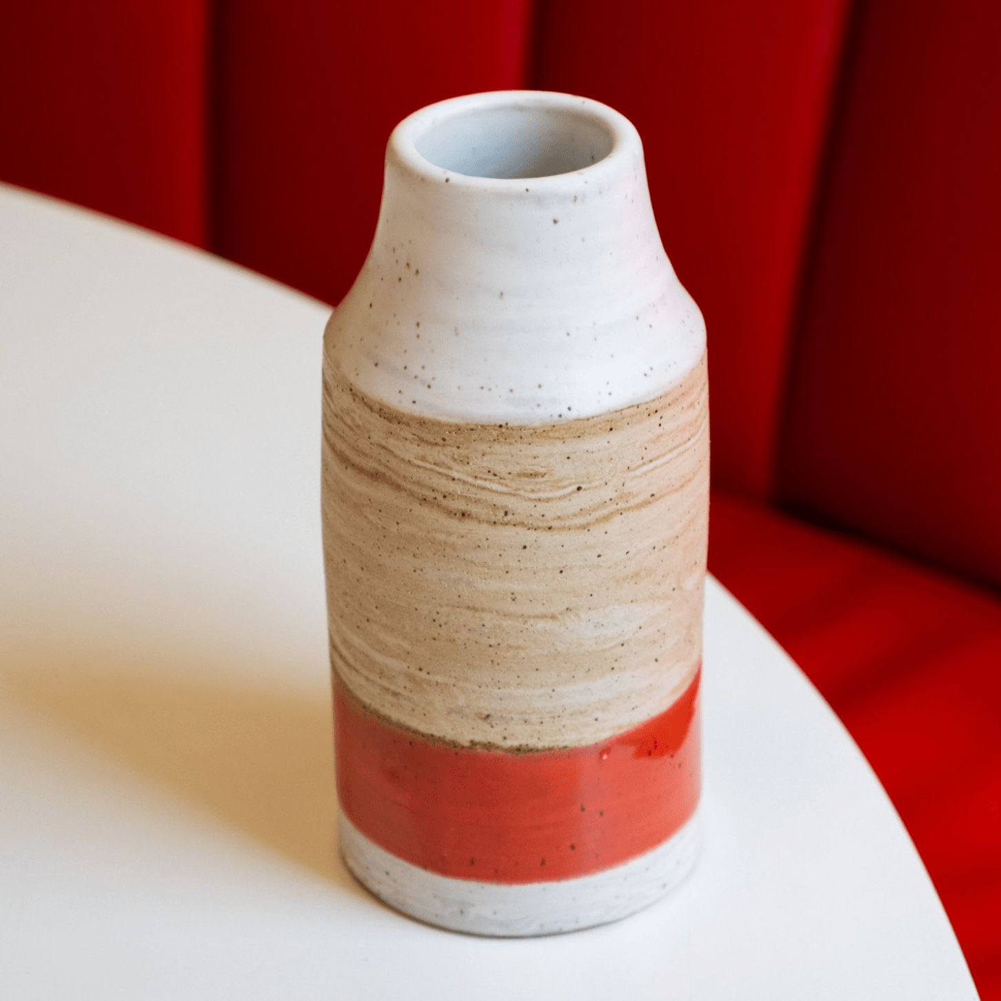 Medium Marbled Vase - Joy
