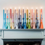 Medium Wooden Candleholders - Joy
