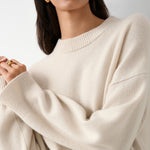 Merino Cashmere Cozy Crewneck - Joy