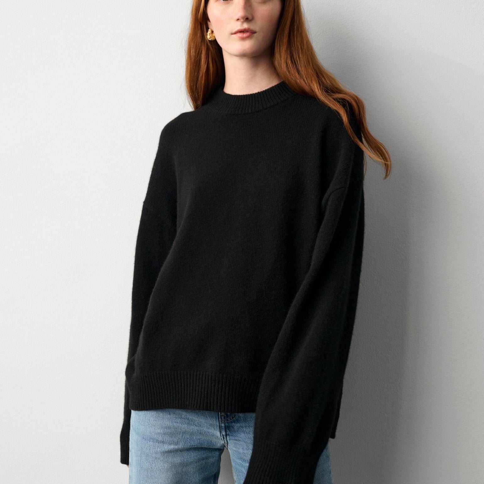 Merino Cashmere Cozy Crewneck - Joy