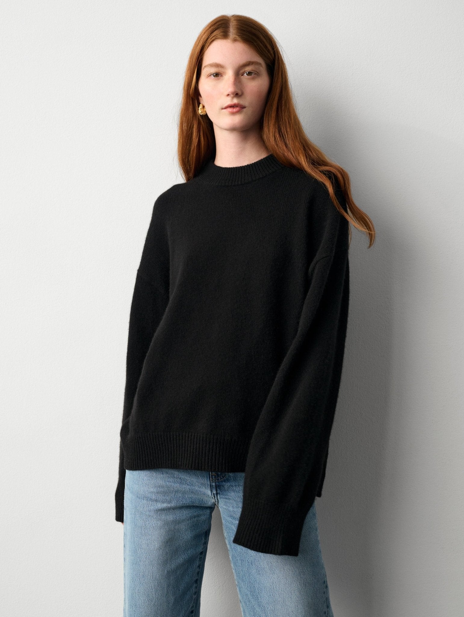 Merino Cashmere Cozy Crewneck - Joy