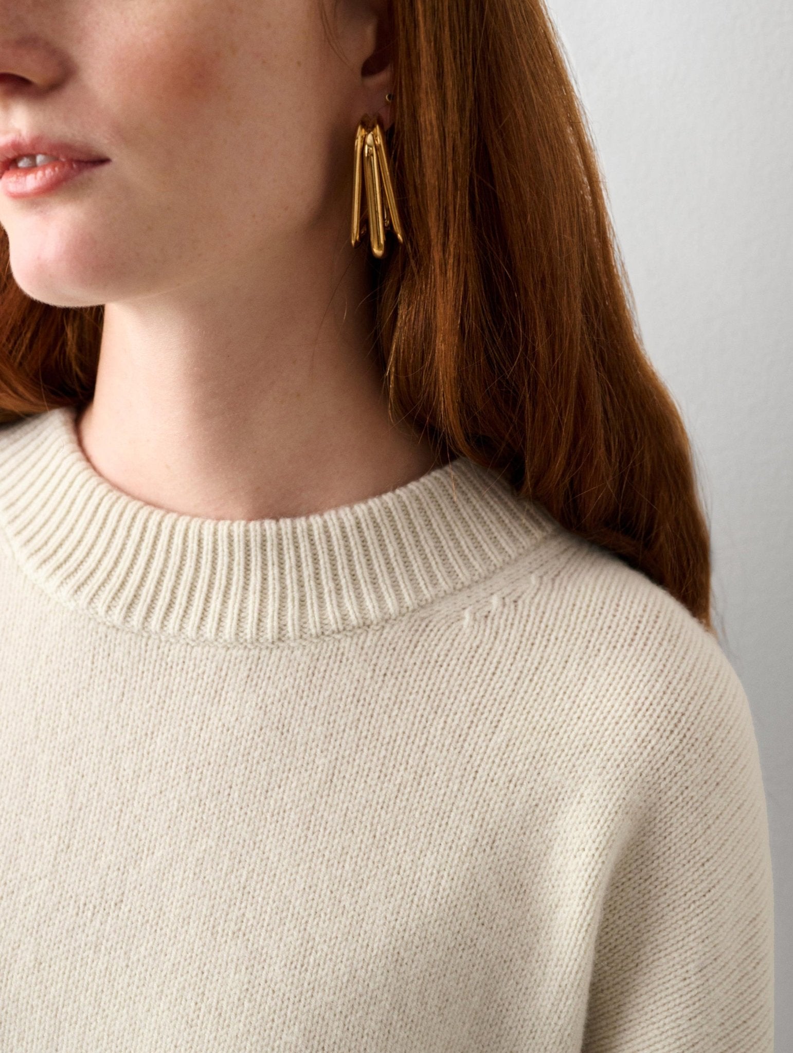 Merino Cashmere Cozy Crewneck - Joy