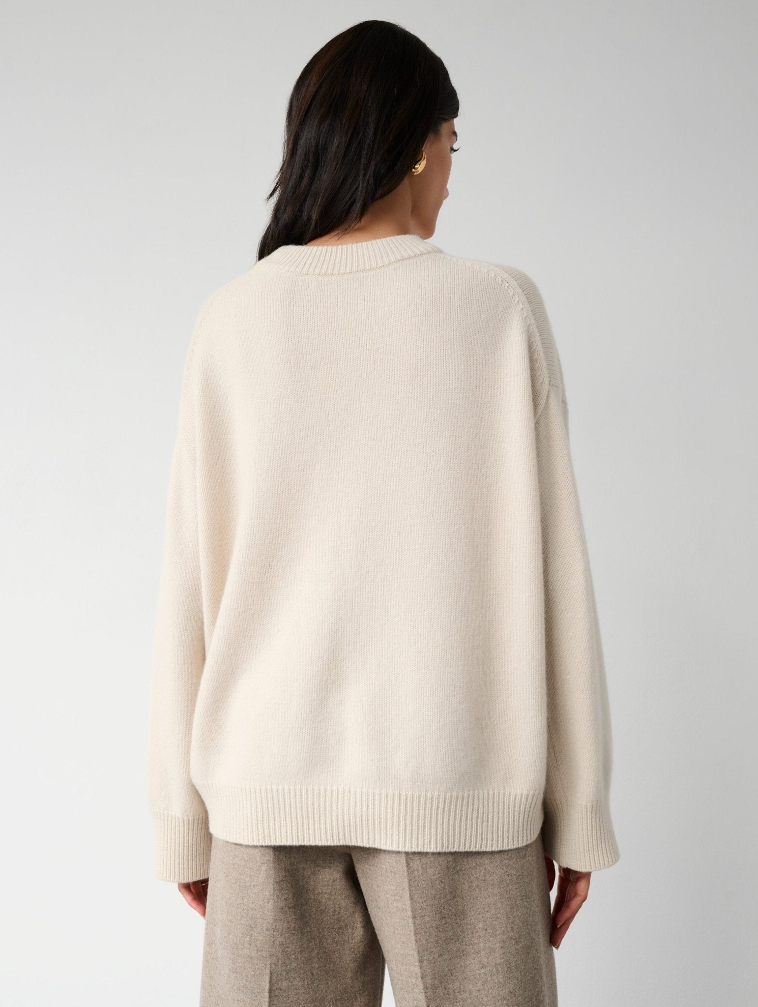 Merino Cashmere Cozy Crewneck - Joy