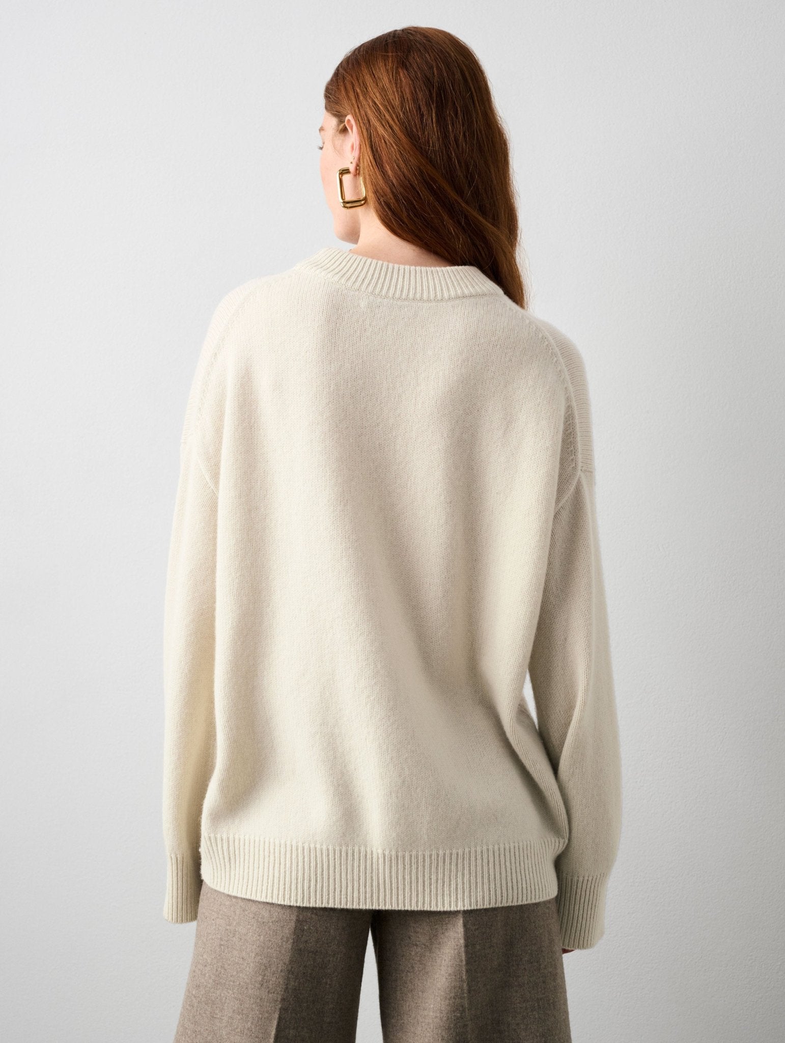 Merino Cashmere Cozy Crewneck - Joy