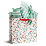 Merry Motif Christmas Gift Bag - Joy Gift Shoppe