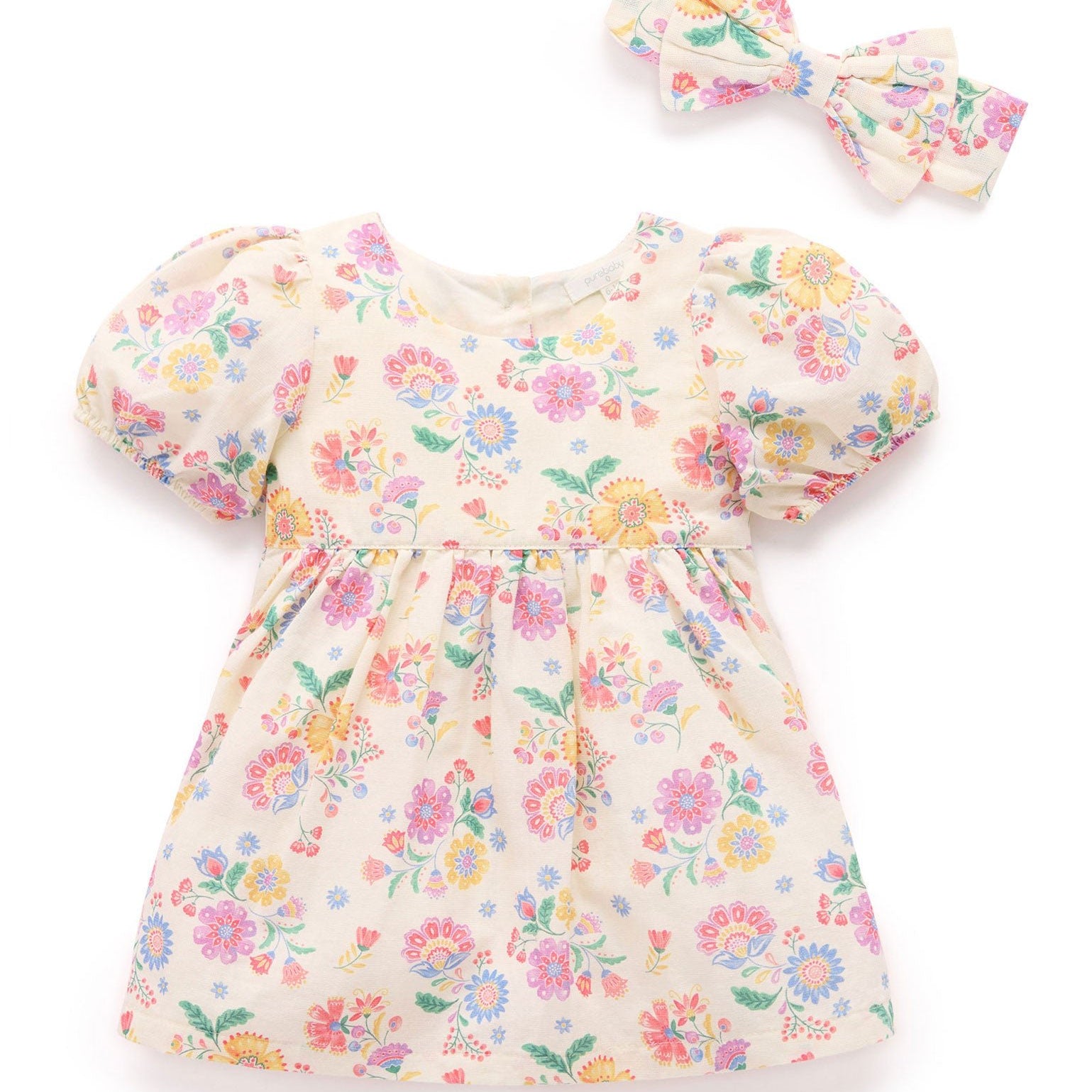 Mexican Floral Dress & Headband - Joy Gift Shoppe