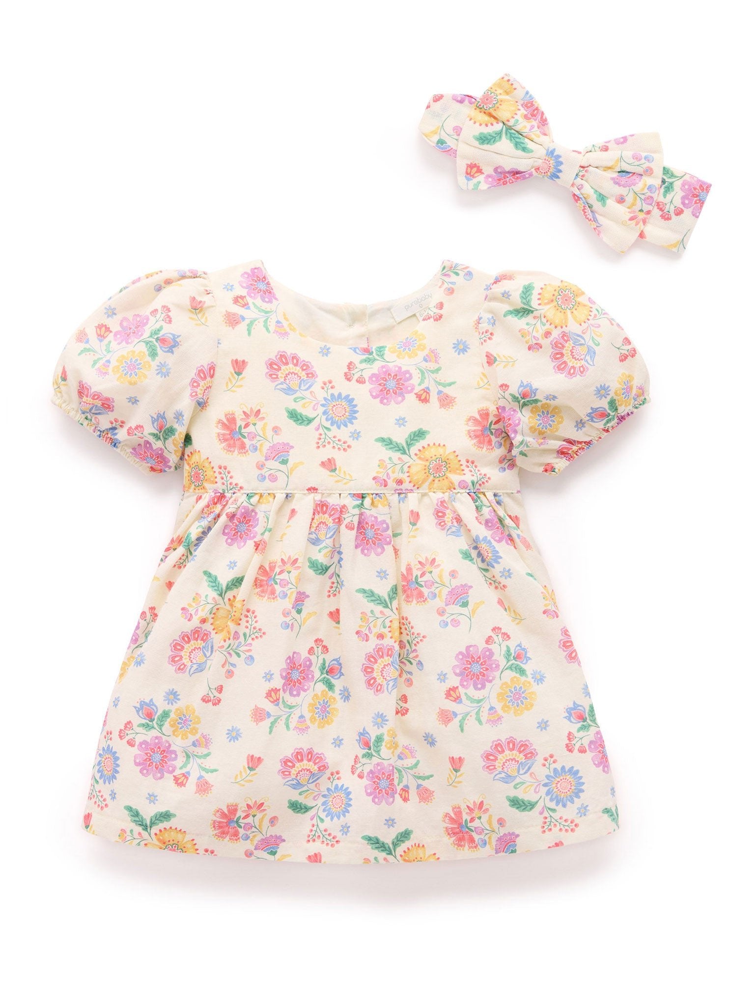 Mexican Floral Dress & Headband - Joy Gift Shoppe