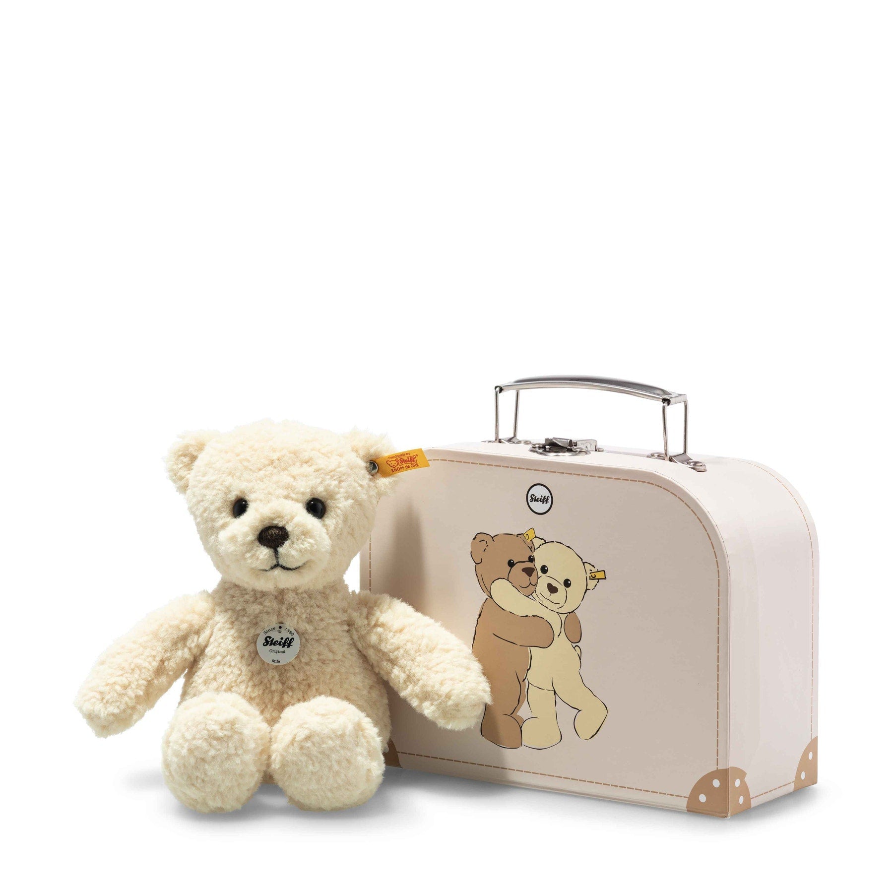 Mila Teddy Bear in Suitcase - Joy