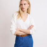Millie Knit Pullover Navy - Joy