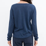 Milly Knit Pullover - Navy - Joy