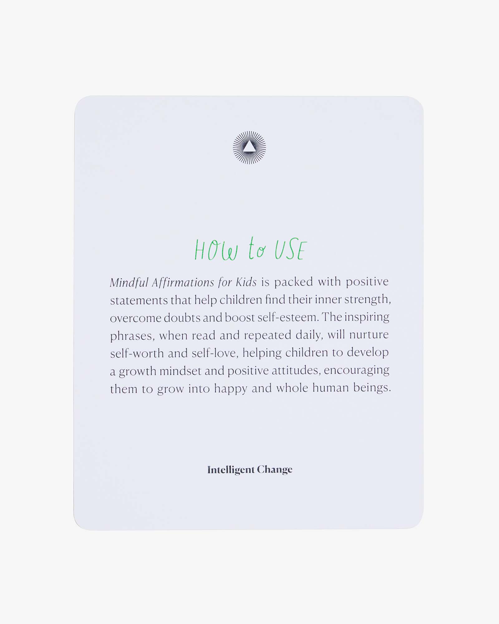 Mindful Affirmations for Kids - Joy
