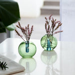 Mini Bubble Glass Vase - Green/Blue - Joy Gift Shoppe