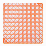 Mini Orange Cane Mat - Joy Gift Shoppe