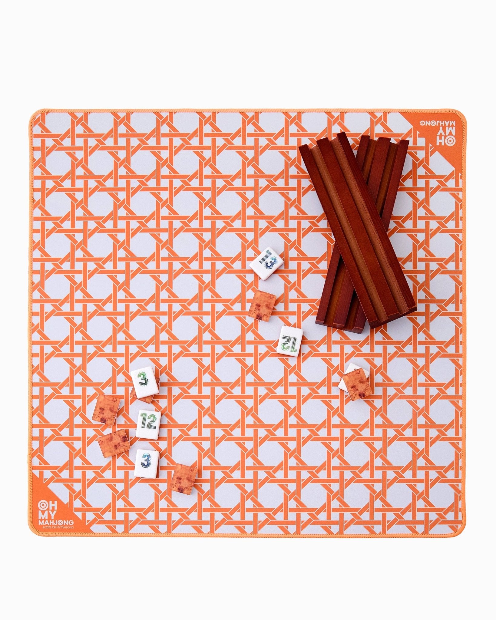 Mini Orange Cane Mat - Joy Gift Shoppe