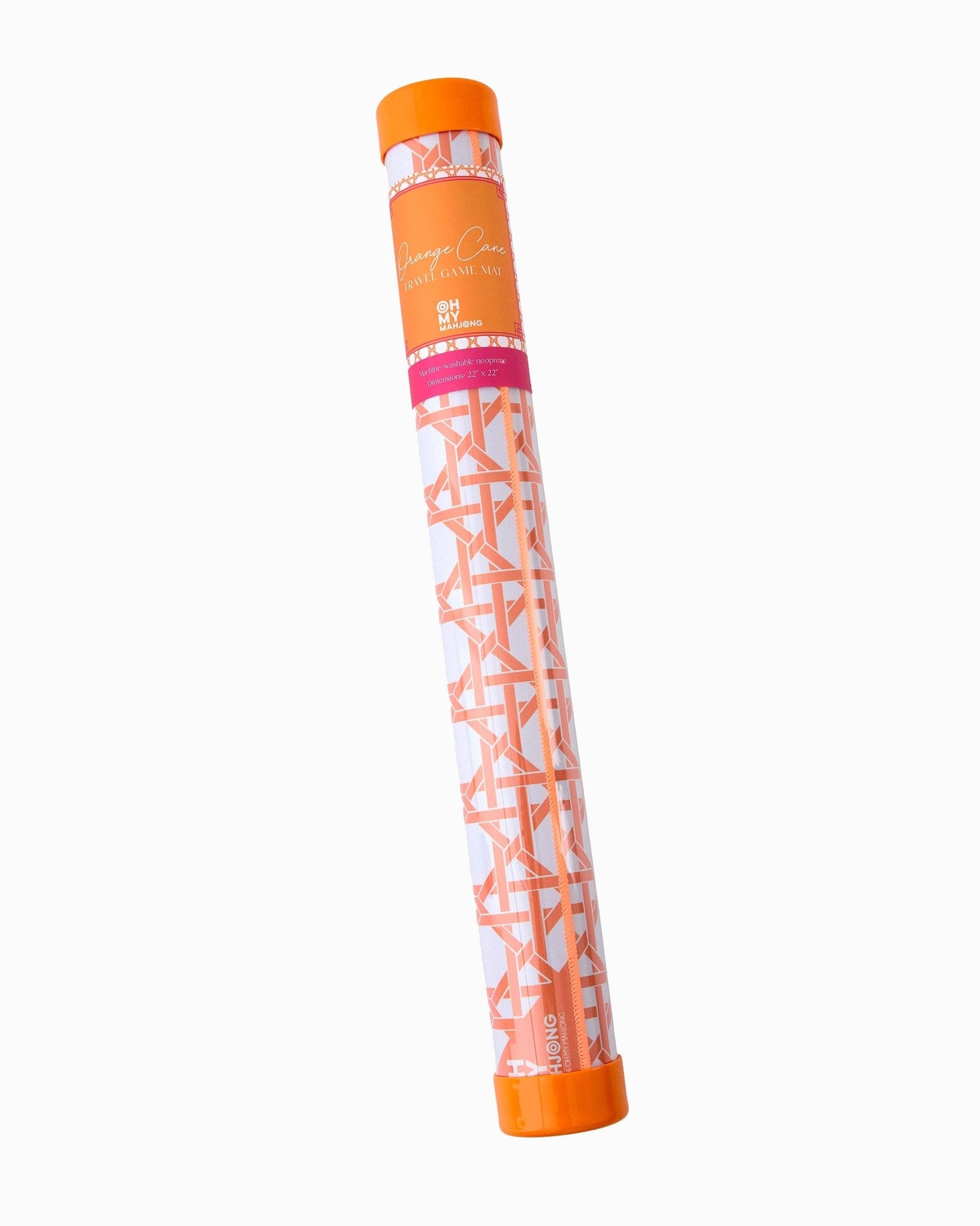 Mini Orange Cane Mat - Joy Gift Shoppe