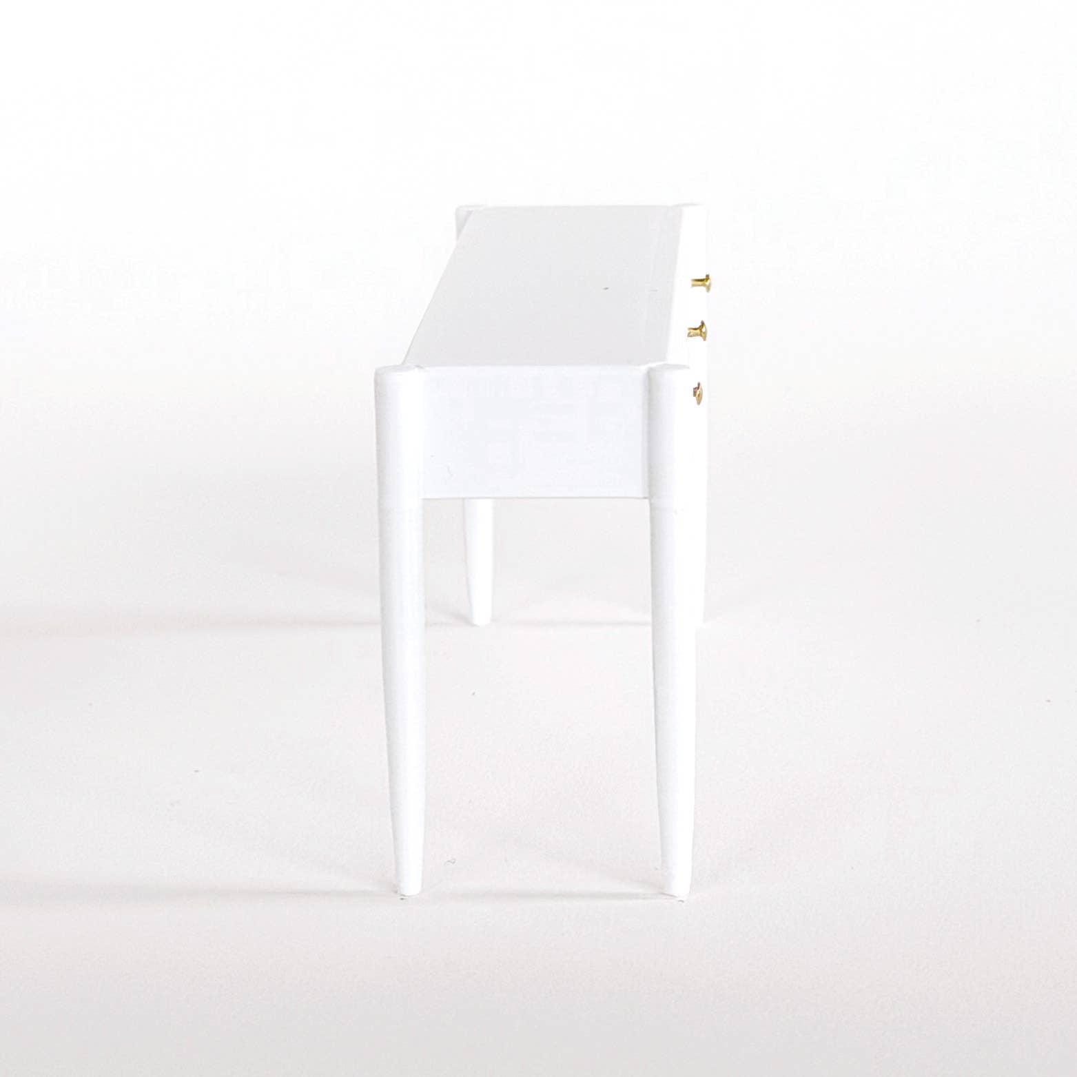 Miniature Console Table – White - Joy Gift Shoppe