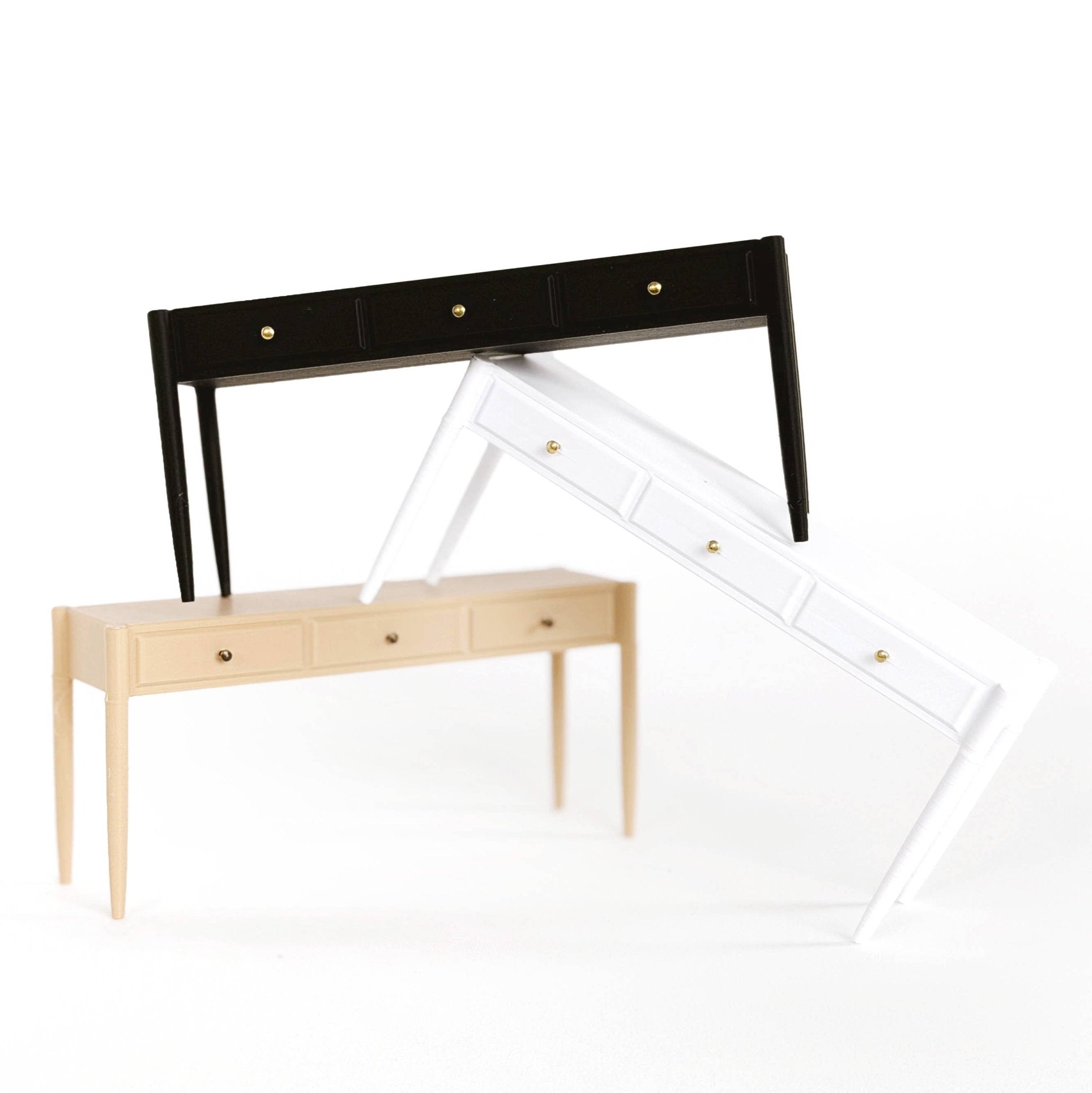 Miniature Console Table – White - Joy Gift Shoppe