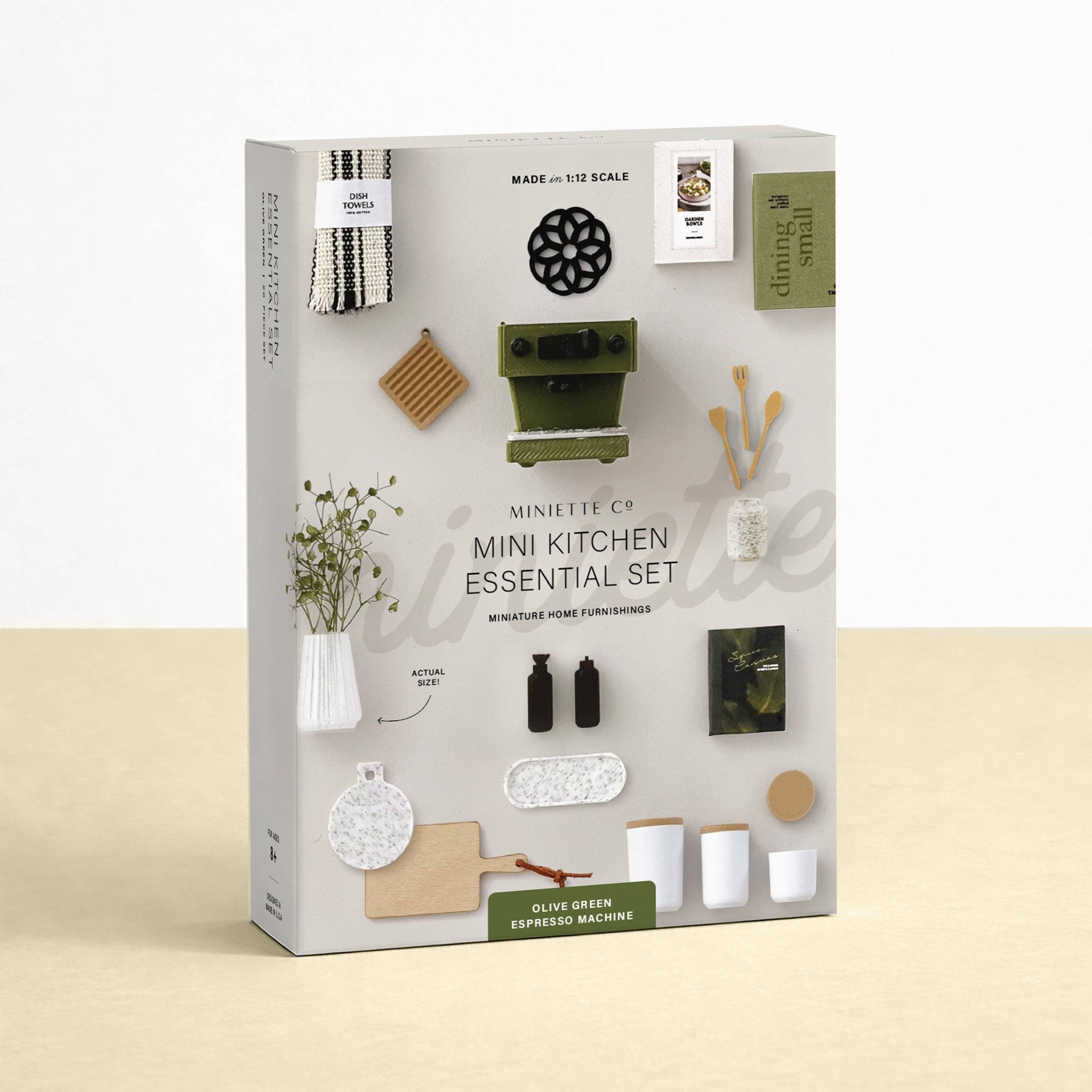 Miniature Kitchen Set – Ivory - Joy Gift Shoppe