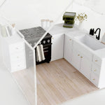 Miniature Kitchen Set – Ivory - Joy Gift Shoppe