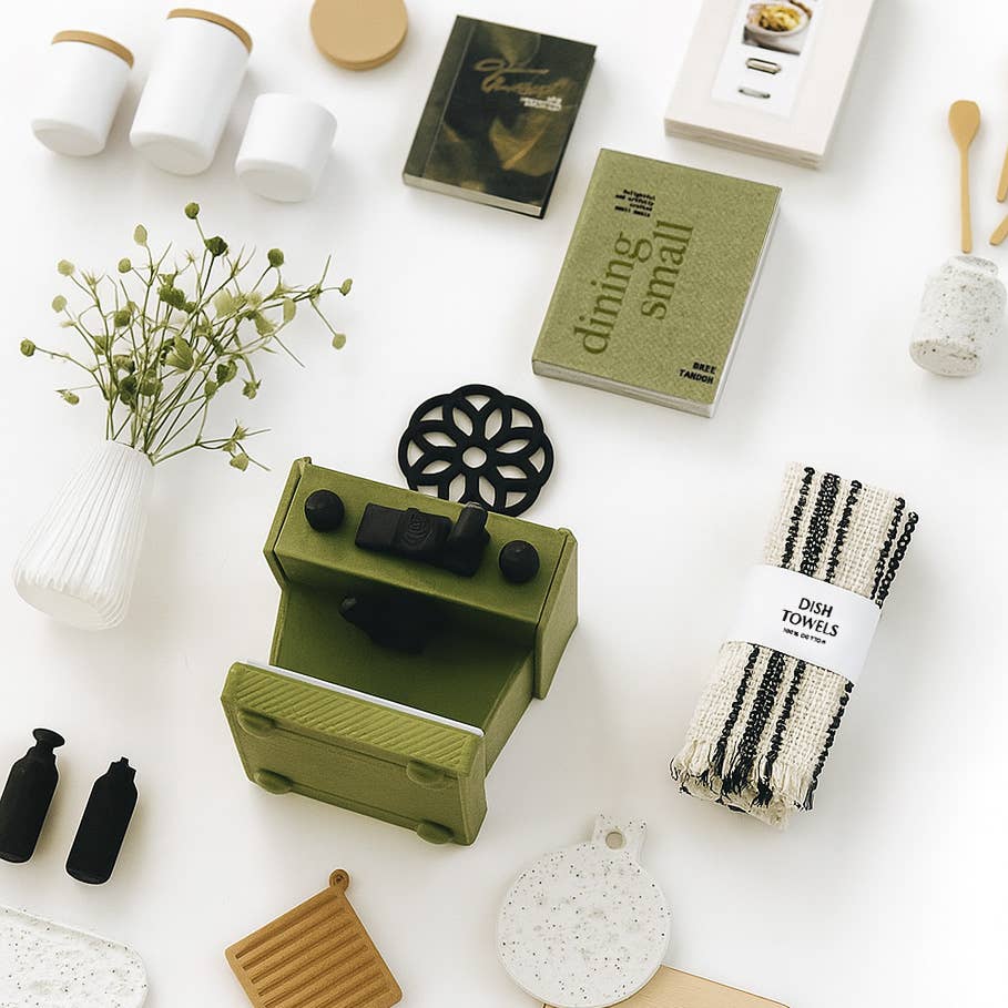 Miniature Kitchen Set – Ivory - Joy Gift Shoppe