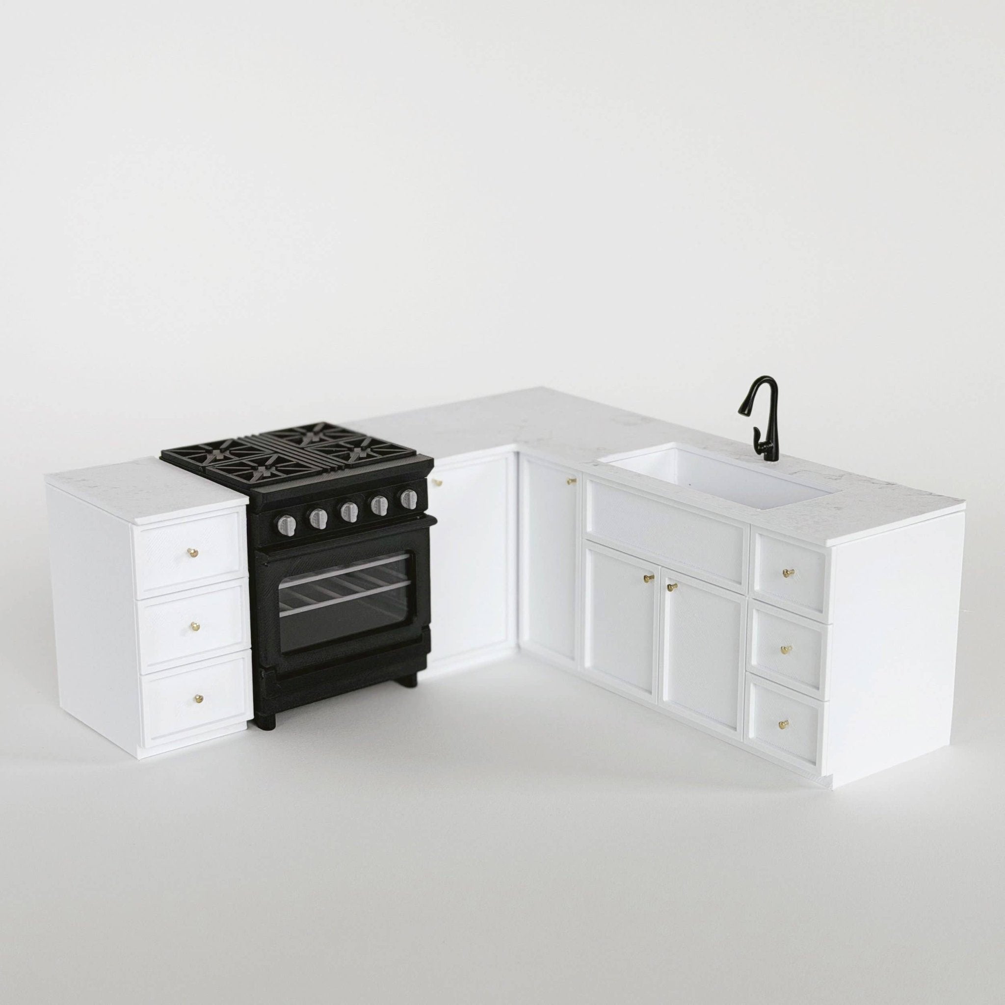 Miniature Stove & Oven – Black - Joy Gift Shoppe