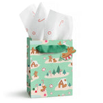 Mint Gingerbread Village Gift Bag - Joy Gift Shoppe