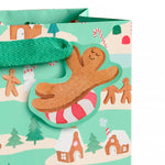 Mint Gingerbread Village Gift Bag - Joy Gift Shoppe