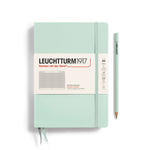 Mint Green Medium Hardcover Notebook - Squared - Joy