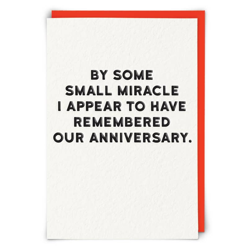 Miracle Greetings Card - Joy Gift Shoppe