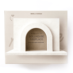 Modern Miniature Dollhouse Fireplace - Joy Gift Shoppe