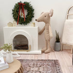Modern Miniature Dollhouse Fireplace - Joy Gift Shoppe