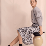 MOENA Heather Grey Cardigan - Joy