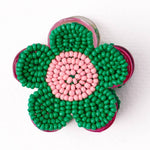 Molly Flower Beaded Claw Clip - Joy Gift Shoppe