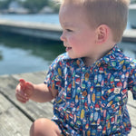 MOLOKAI Buoys Printed Romper - Joy Gift Shoppe