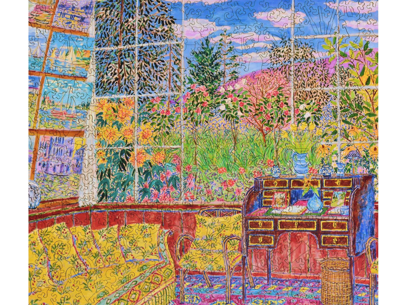 Monet's Studio at Giverny Liberty Puzzle - Joy