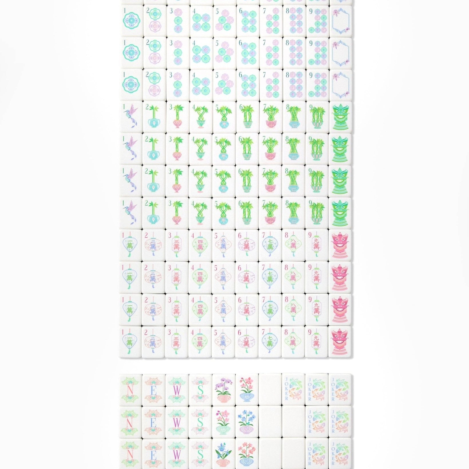 Moonlight Mahjong Tiles - Joy Gift Shoppe