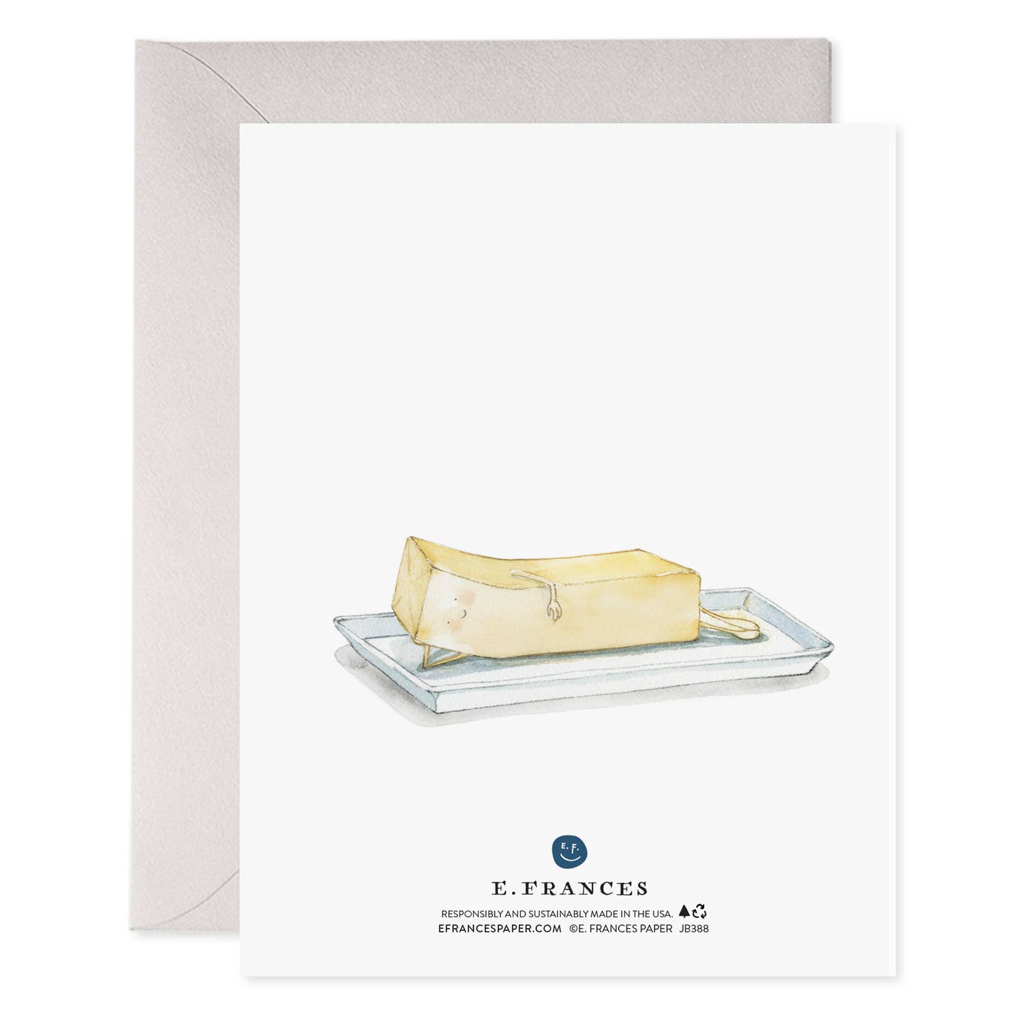 More Than Butter Greeting Card - Joy