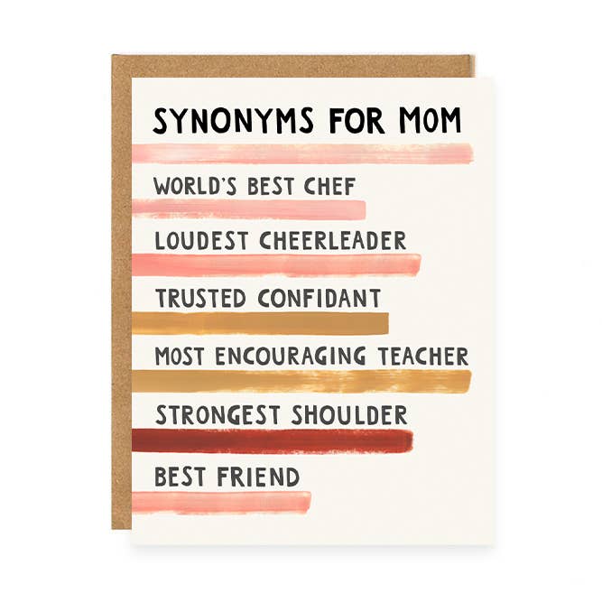 Mother's Day Synonyms - Joy