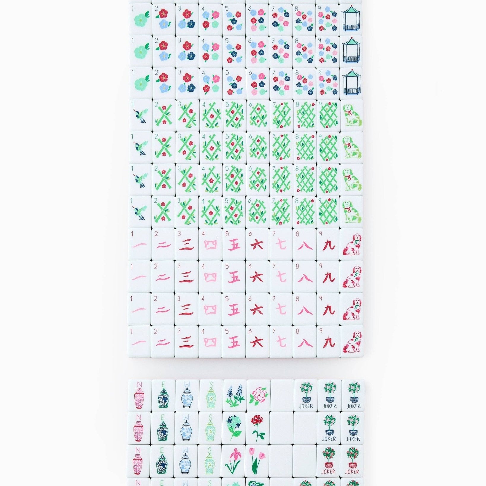 Nantucket Mahjong Tiles - Joy Gift Shoppe