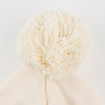 Natural Pom Baby Rib Hat - Small - Joy